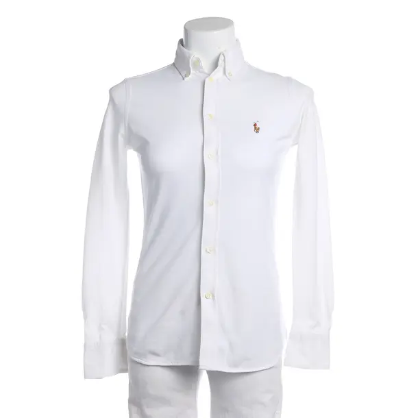 Blouse in White, Cotton, Polo Ralph Lauren