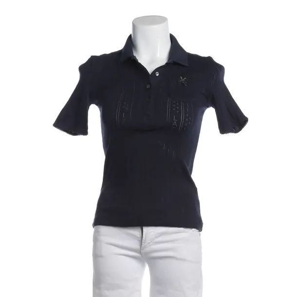 Poloshirt in Blau, Baumwolle, Lacoste