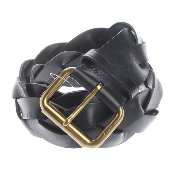 Gürtel in Schwarz, Leder, Polo Ralph Lauren