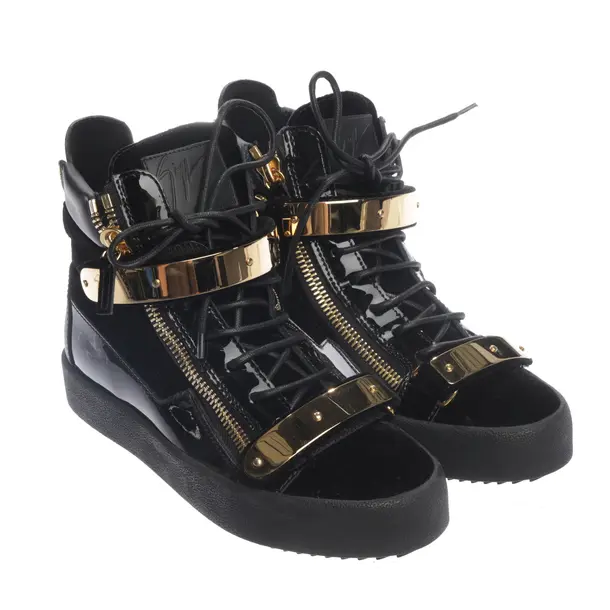 High-Top Sneaker in Schwarz, , Giuseppe Zanotti
