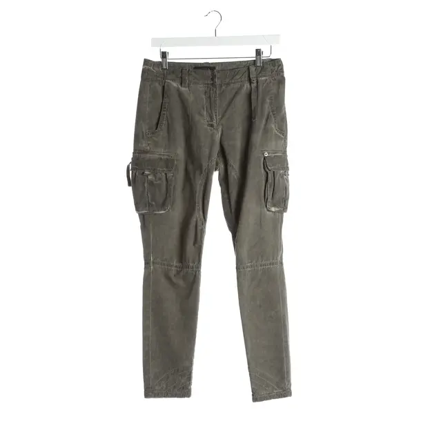 Pants in Green, Cotton, Marc Cain Sports