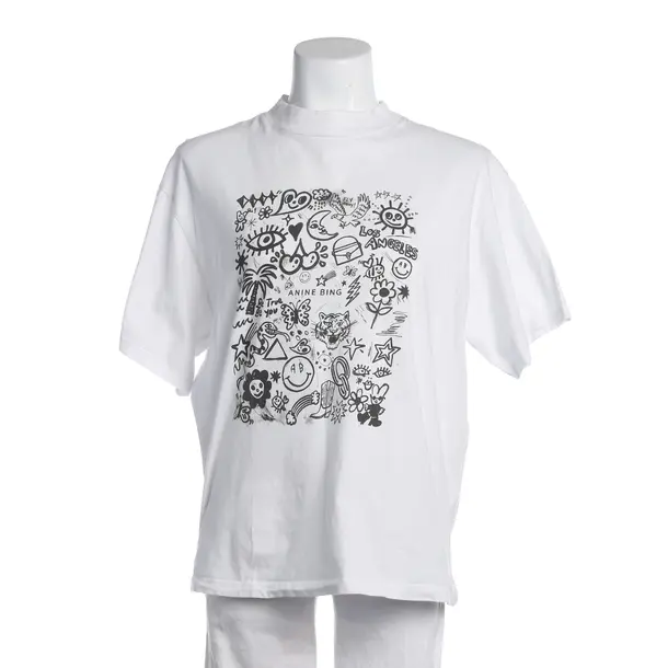 Shirt in White, Cotton, Anine Bing