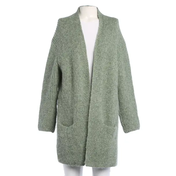 Cardigan in Green, Polyimide, Closed