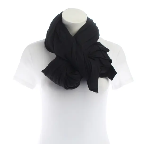 Tuch in Schwarz, Baumwolle, American Vintage