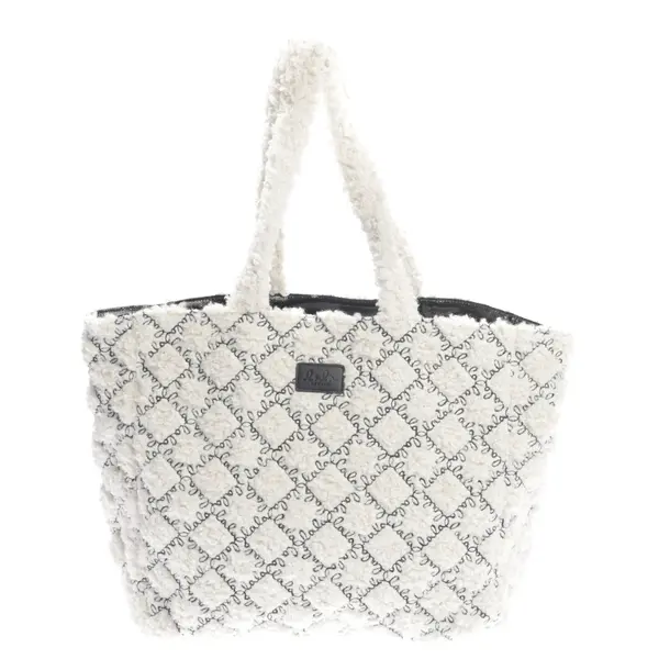 Shoulder Bag in White, Polyester, Lala Berlin
