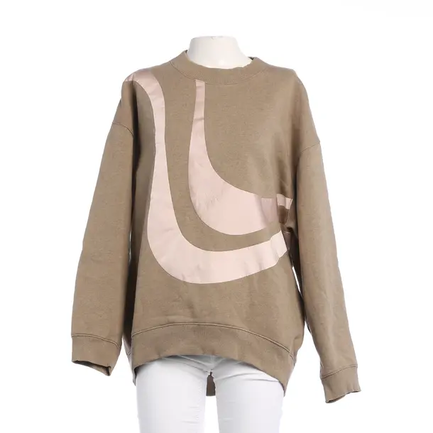 Felpa, in Beige, Cotone, Studi Acne