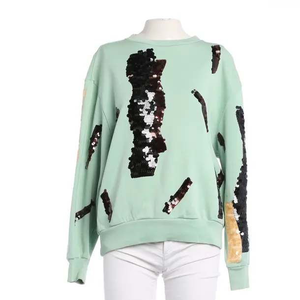 Sweatshirt in Green, Cotton, Acne Studios