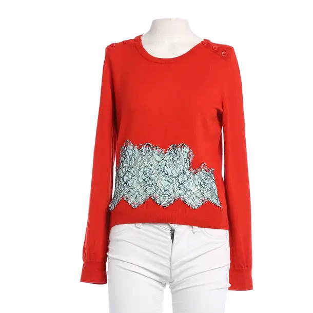 Wool Jumper in Red, Wool, Carven