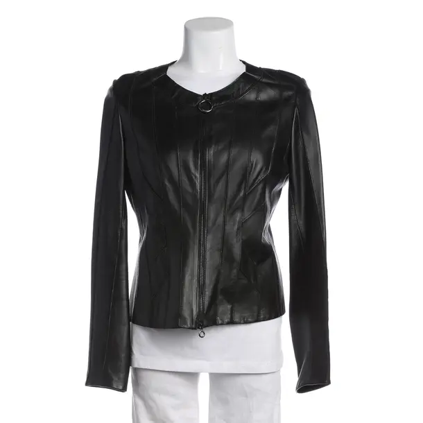 Lederjacke in Schwarz, Leder, Riani