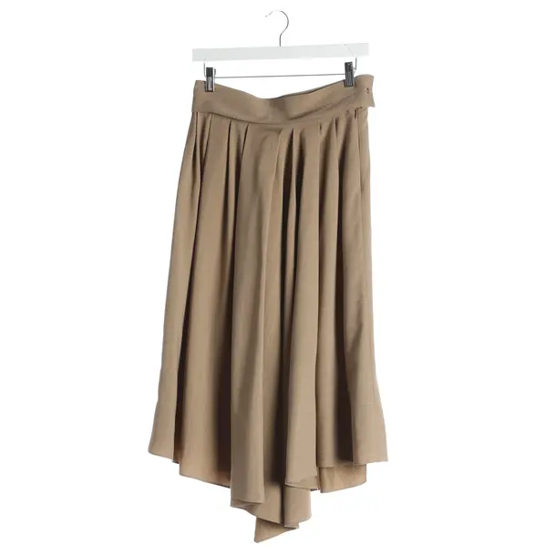 Skirt in Brown, Wool, Brunello Cucinelli