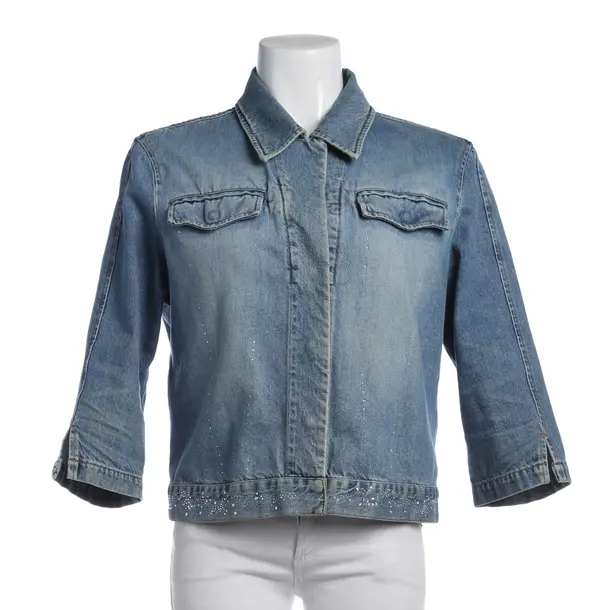 Denim Jacket, in Blue, Cotton, Marc Cain