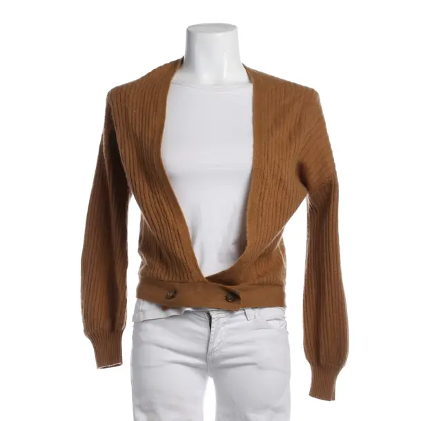 Cardigan, in Marrone chiaro, Cachemire, Velluto di Graham and Spencer