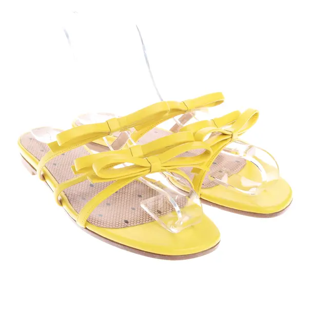Sandals in Yellow, , Red Valentino