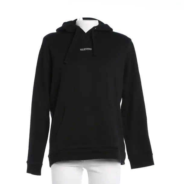 Hoodie in Black, Cotton, Valentino