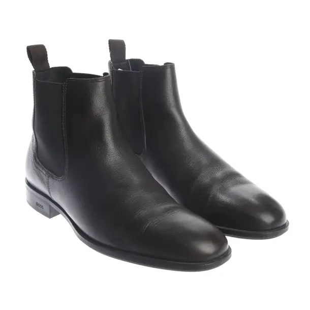 Chelsea Boots in Brown, , Hugo Boss