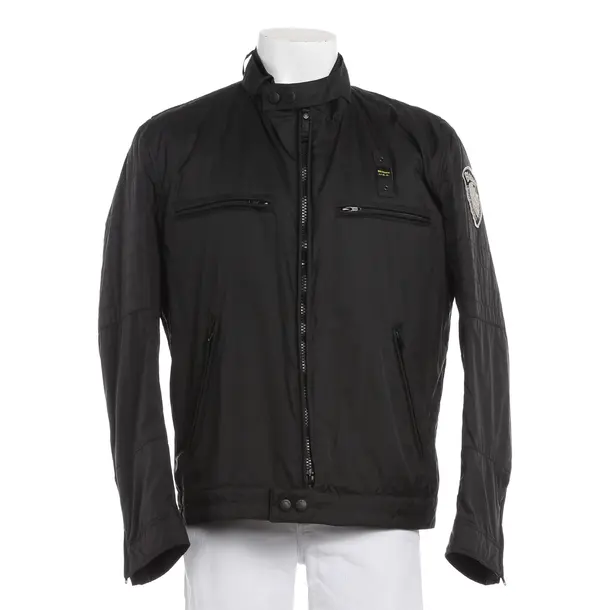 Giacca mezza stagione, in Nero, Poliammide, Blu USA