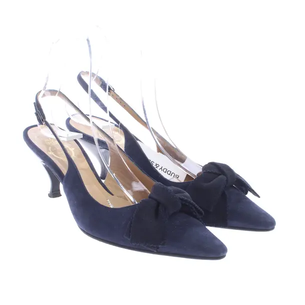 Slingbacks in Blau, , Unützer