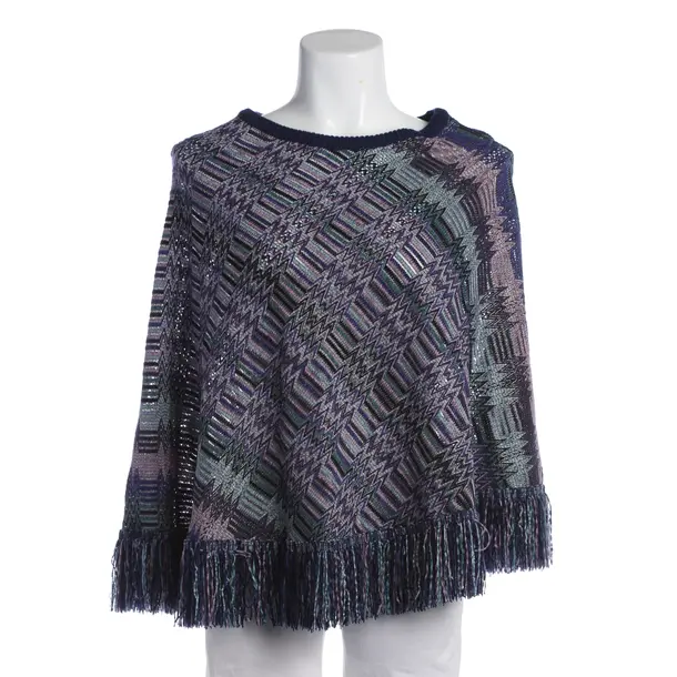 Poncho in Mehrfarbig, Baumwolle, Missoni