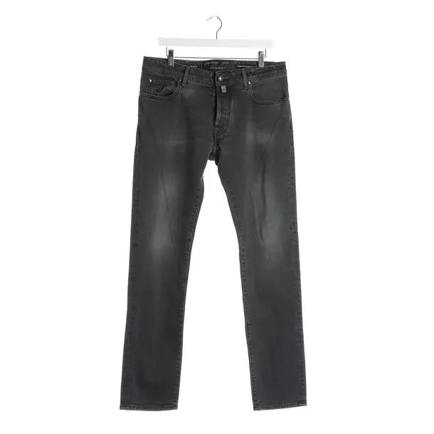 Jeans straight fit, in Nero, Cotone, Jacob Cohen