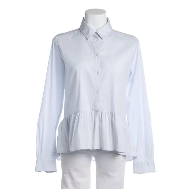 Blouse in Blue, Cotton, 0039 Italy