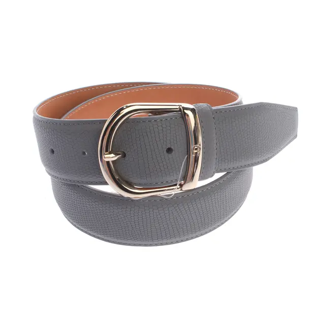 Belt in Gray, Leather, Aigner