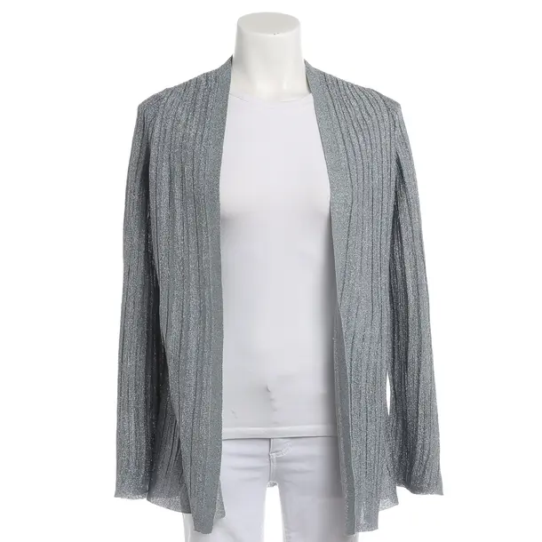 Strickjacke, in Silber, Viskose, Missoni M