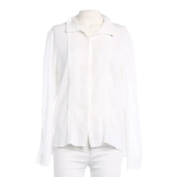 Bluse in Weiß, Viskose, By Malene Birger