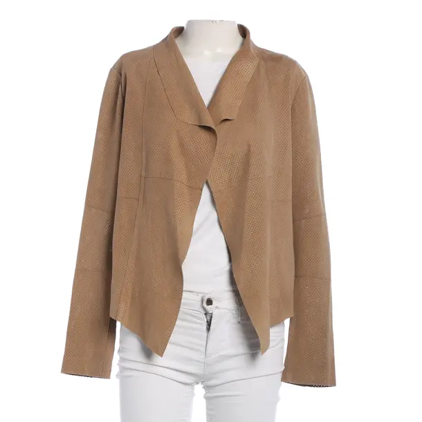 Lederjacke, in Braun, Leder, Marc Cain