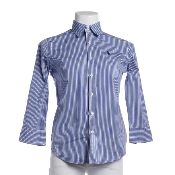 Blouse, in Blue, Cotton, Polo Ralph Lauren