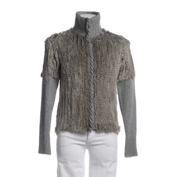 Cardigan, in Grigio, Lana, Bogner