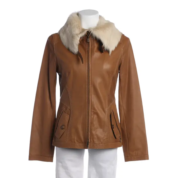 LeatherJacket in Brown, Leather, Sônia Bogner