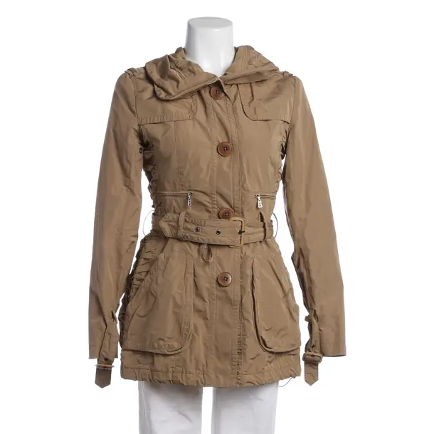 Mid-Season Coat in Brown, Polyester, Sônia Bogner