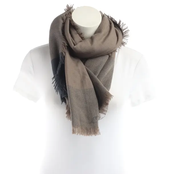 Schal, in Braun, Wolle, Missoni