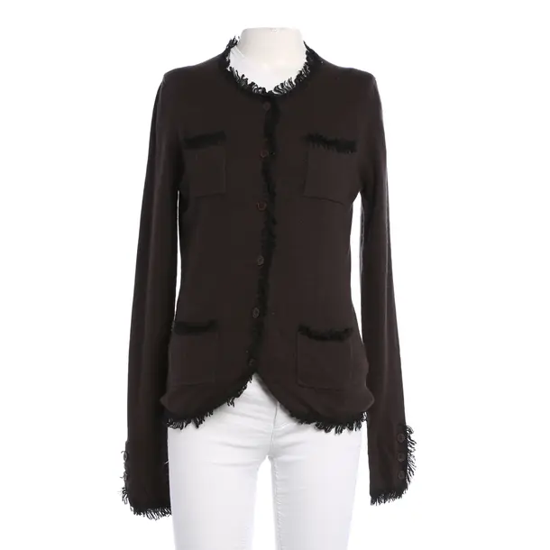 Strickjacke in Braun, Kaschmir, Allude