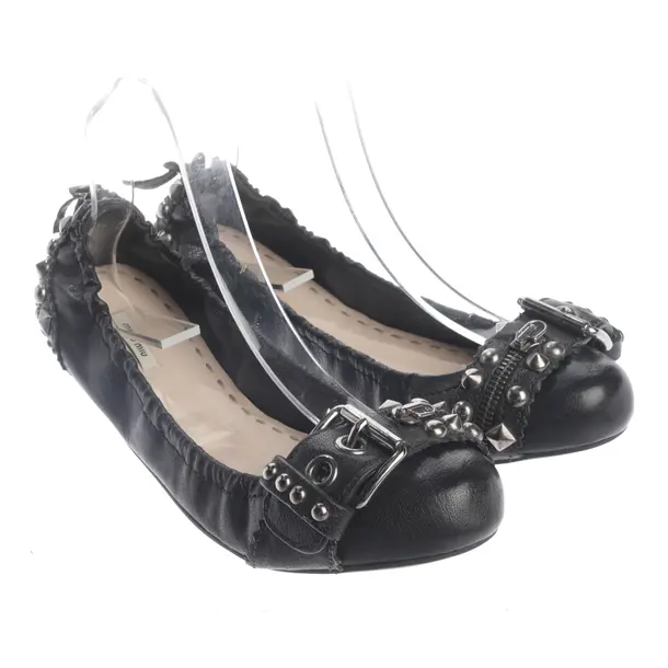 Ballerine, in Nero, Miu Miu