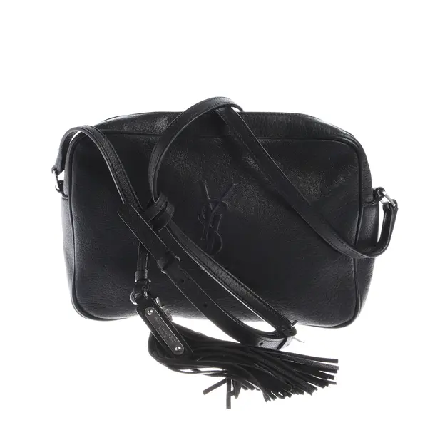 Schultertasche, in Schwarz, Leder, Saint Laurent