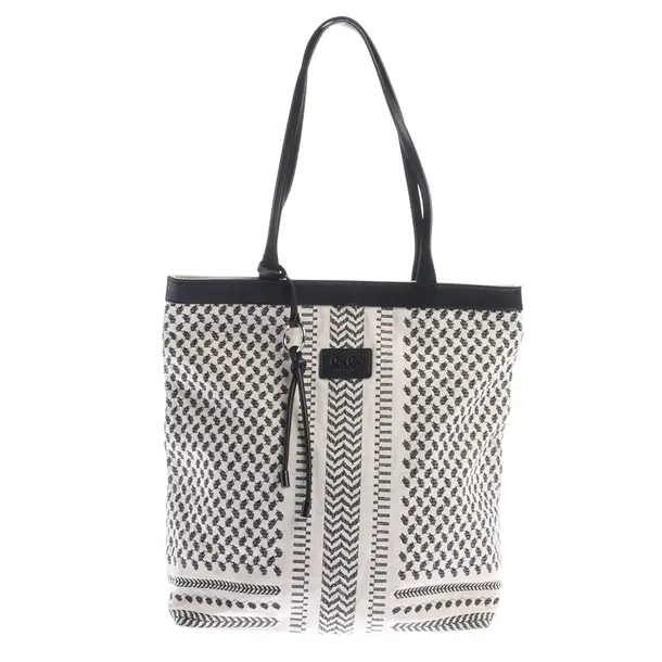 Shopper Bag, in Cream, Cotton, Lala Berlin