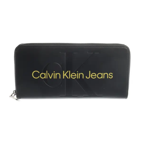 Wallet, in Black, Polyurethane, Calvin Klein