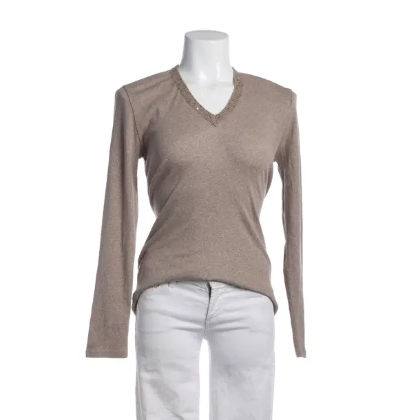 Manica lunga, in Beige, Cotone, Brunello Cucinelli