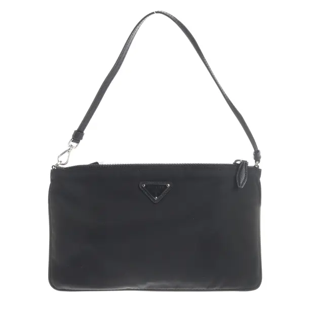 Handtasche, in Schwarz, Leder, Prada