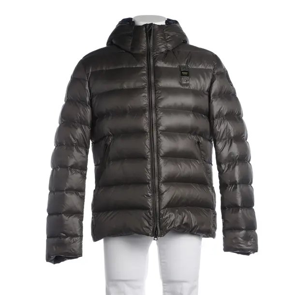 Giacca mezza stagione, in Grigio scuro, Poliammide, Blu USA