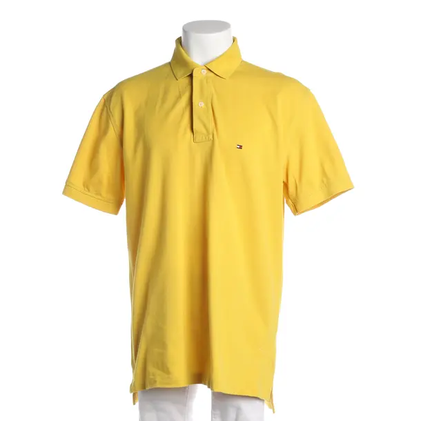 Poloshirt, in Gelb, Baumwolle, Tommy Hilfiger