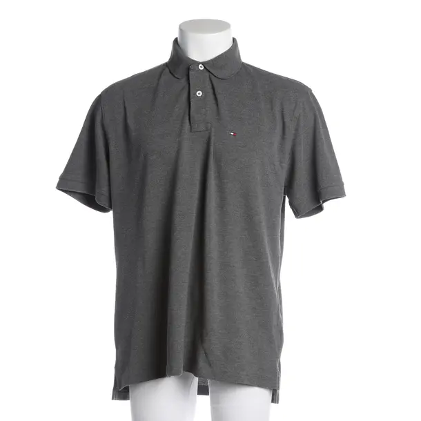 Polo Shirt, in Gray, Cotton, Tommy Hilfiger