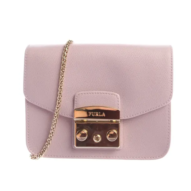 Shoulder Bag, in Light Pink, Leather, Furla