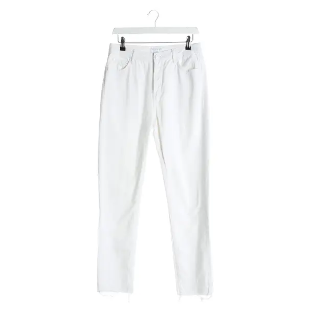 Slim Fit Jeans, in White, Cotton, Sandro
