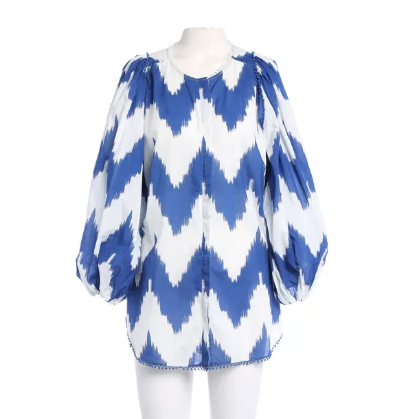 Blouse, in Blue, Cotton, Dorothee Schumacher