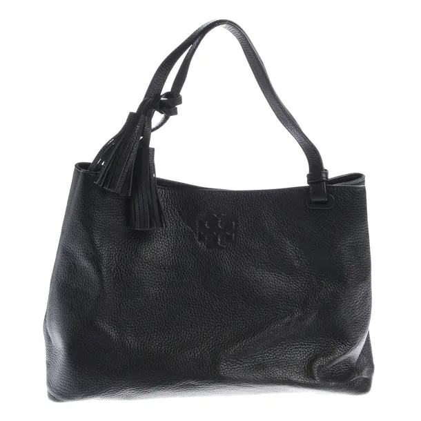 Shoulder Bag, in Black, Leather, Tory Burch