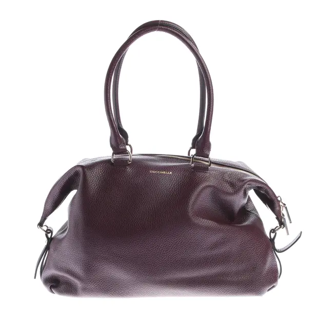 Schultertasche, in Lila, Leder, Coccinelle