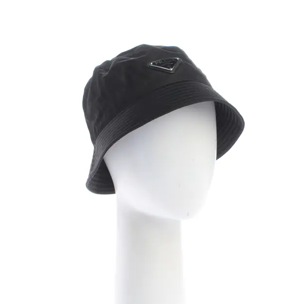 Hat, in Black, Polyimide, Prada