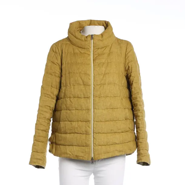 Übergangsjacke, in Senfgelb, Leinen, Herno